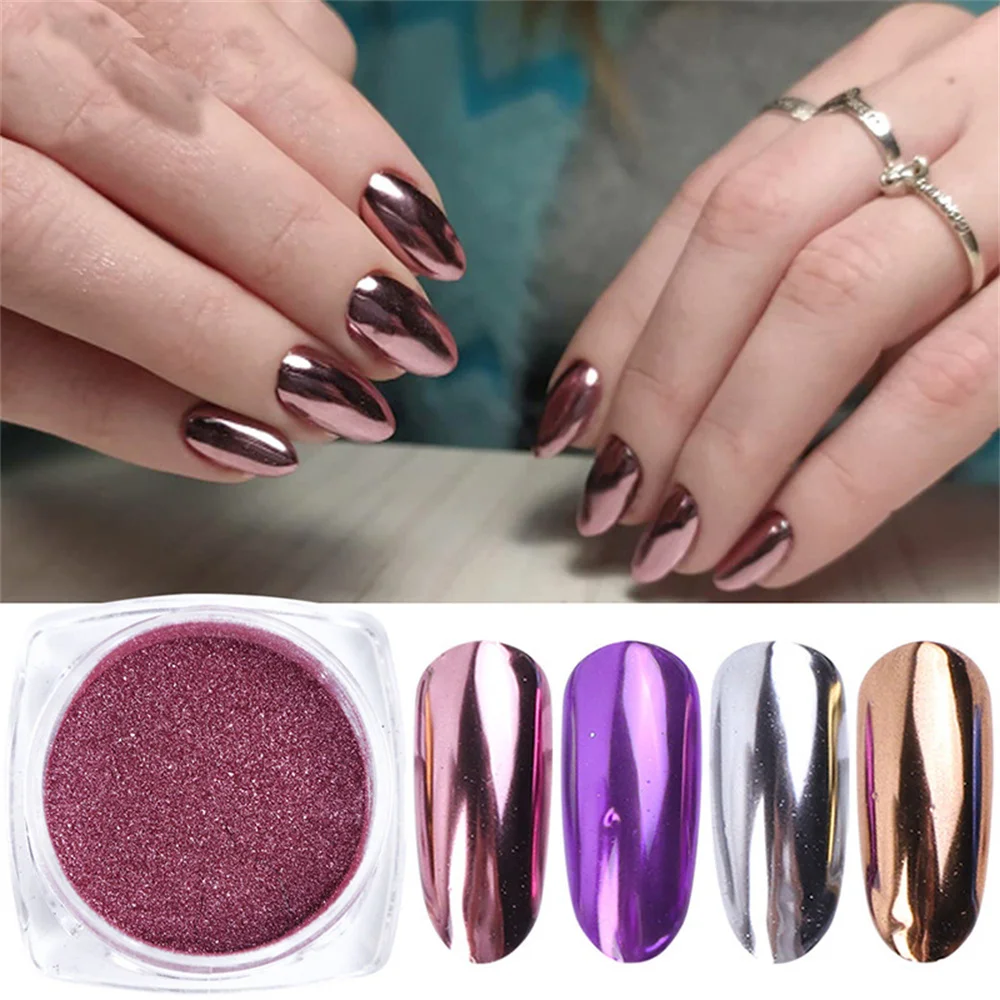 Nail Glitter Holographic Design White Glamorous Popular Deluxe Fashionable Nail Decoration Laser Powder Fine Nail Powder