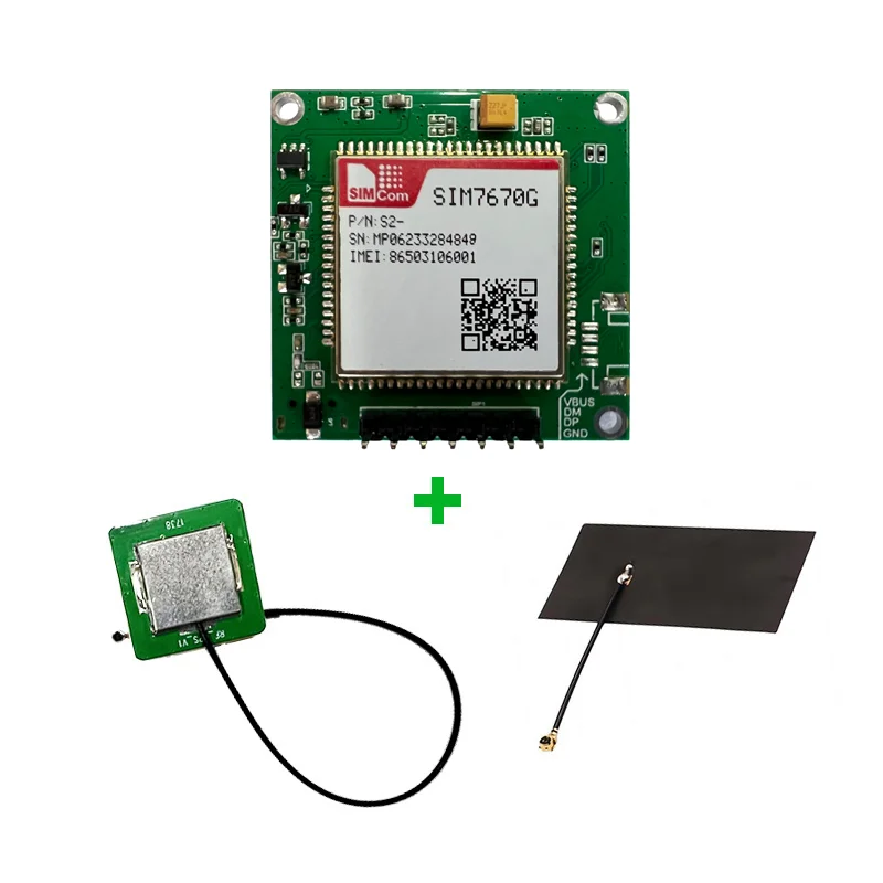 

SIMCOM SIM7670G 4G LTE Cat1 module Support GPS ,Qualcomm SIM76070G breakout kit development Core Board