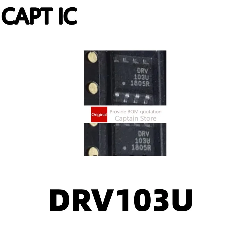 5PCS DRV103 DRV103U DRV103U/2K5 solenoid driver chip SMD SOP8