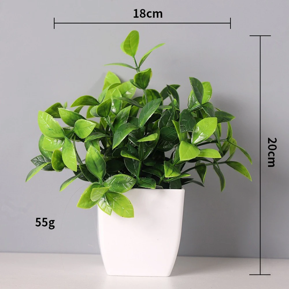 Energetic Artificial Bonsai Vivid Decorative Non-fading Greening Table Centerpieces Imitation Plants Office Decor