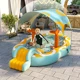 Piscina con Toldo para Niños + tobogán