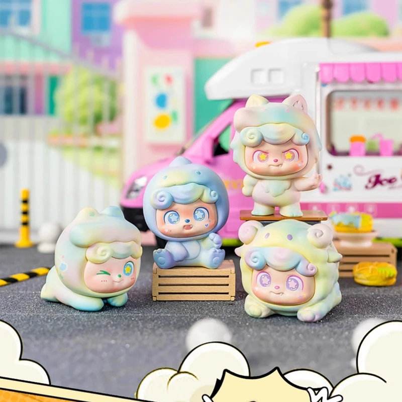 

Q.Kid Super Q.Team Mini Series Blind Box Mini Cute Doll Mystery Box Room ornaments Kawaii Anime Figure Pendant Surprise Toy Gift