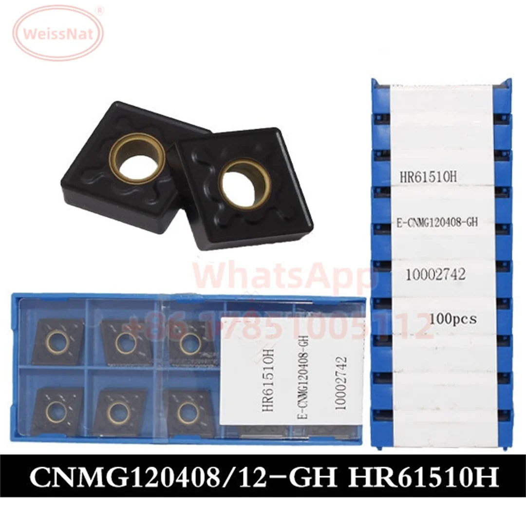 

CNMG120404 CNMG120408 CNMG120412 CNMG120404L CNMG120408R HR52511 HR52523 HR61510H HR82512 HR82512P Carbide Insert CNMG Inserts