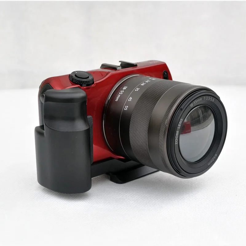 Do aparatu Canon Eos M3 M2 M Aluminiowy uchwyt L Uchwyt ręczny Płytka szybkiego zwalniania
