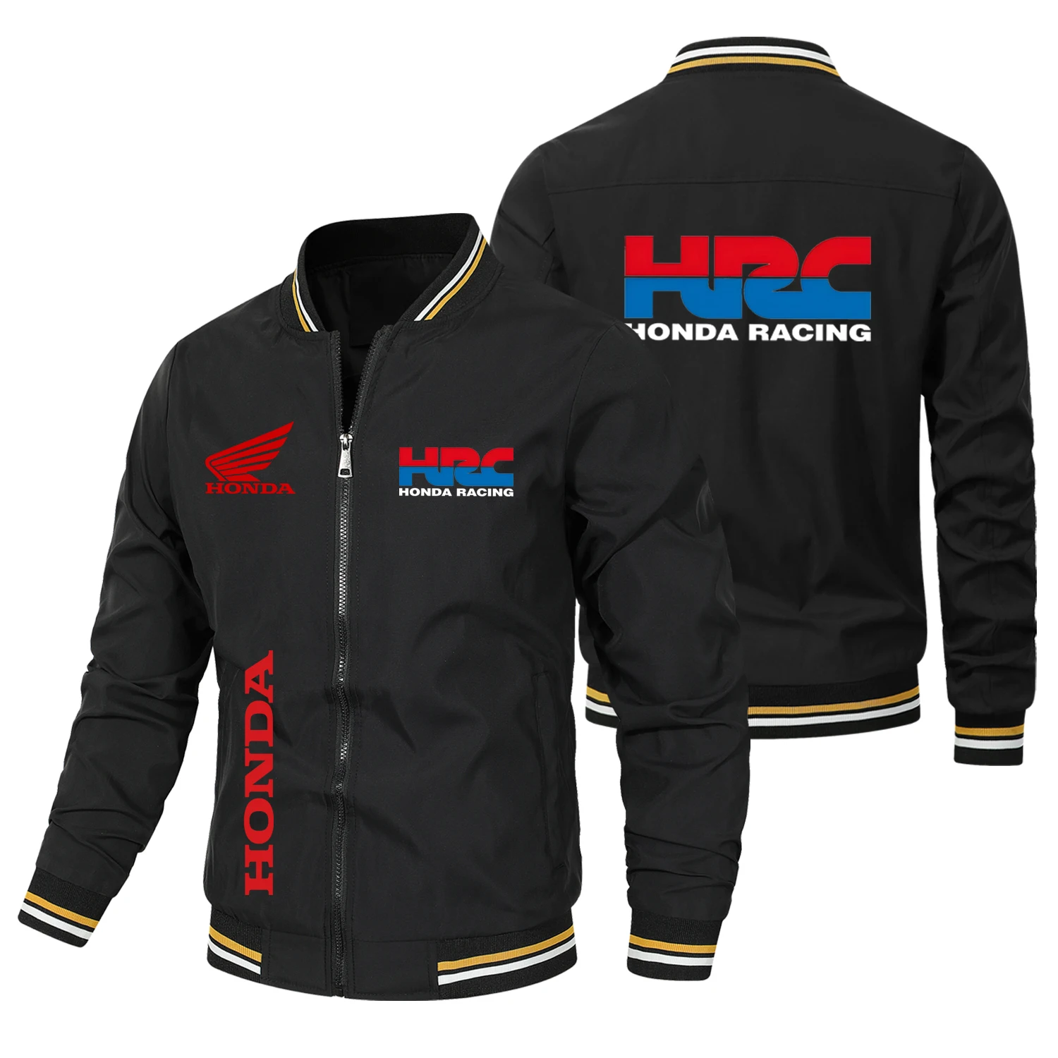 Honda Motorrad winddichte wasserdichte Jacke Herren Frühling/Herbst Stil Herren Street Fashion Casual Sportjacke Honda Riding