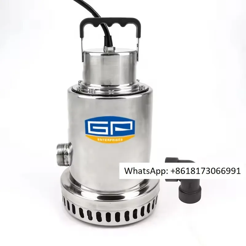 Submersible waterfall pump, fountain pump, stainless steel waterfall pump