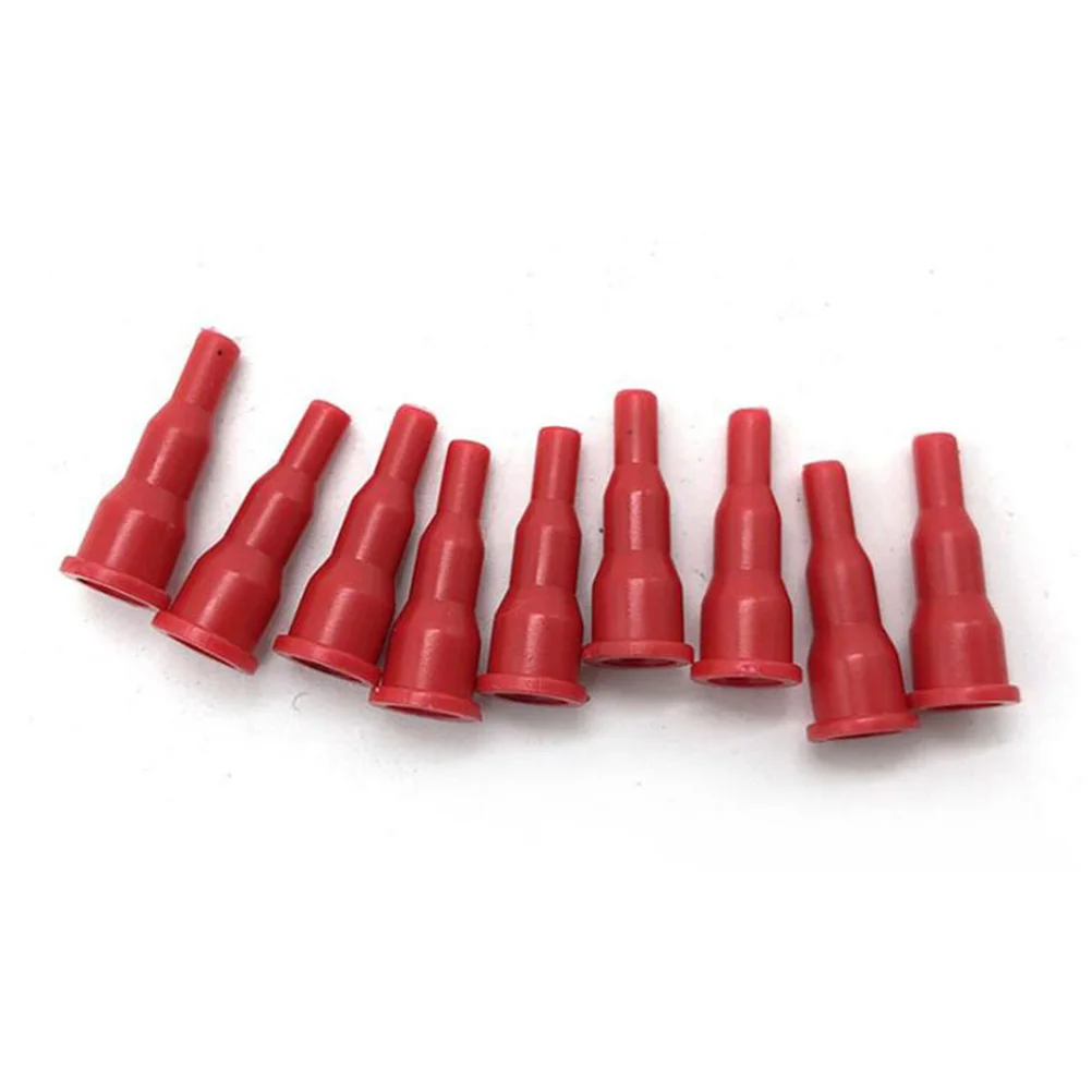 6 Pcs Gas Can Tank Filling Valve Inflation Valves Accessories Connector Red Nozzle Refill