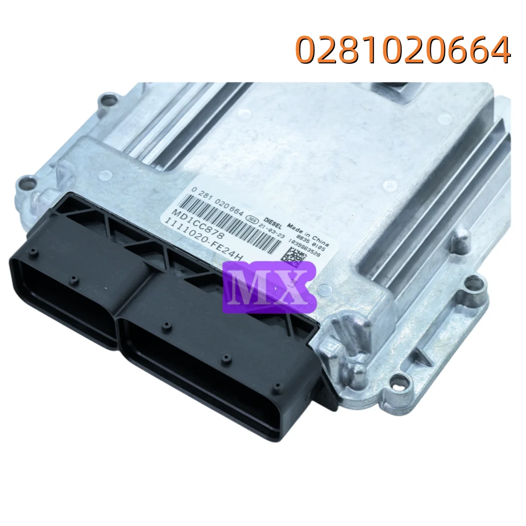 0281020664 Diesel Engine Computer Brain For Euro 3 Euro 4 Off Road Construction Machinery Power One Year Quality Guarantee