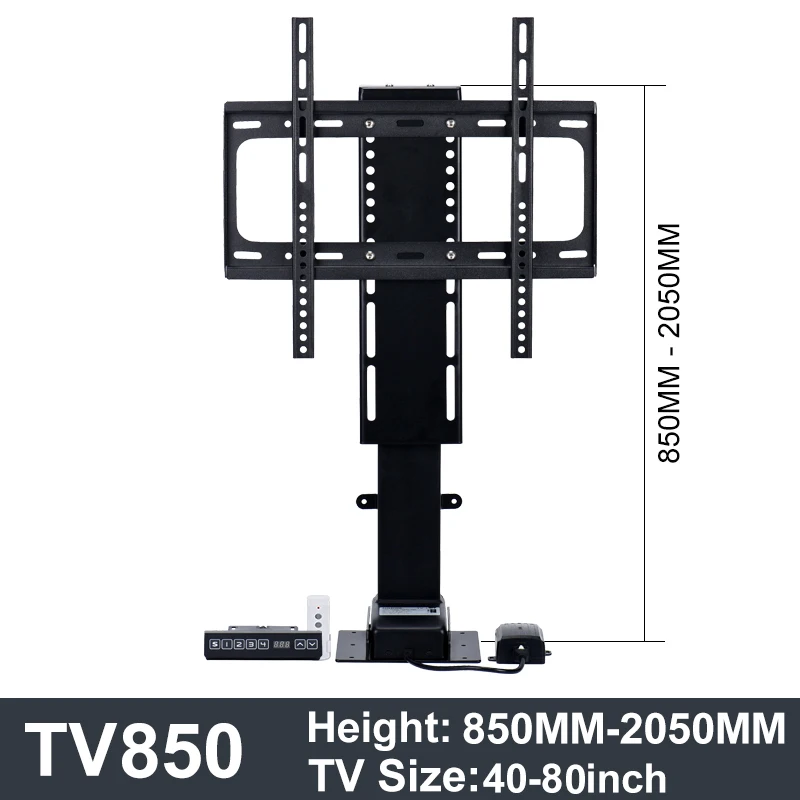 Large Electric TV Lift Motorized for MAX 100 Inch TV Cabinet with 1500mm Stroke 100kg Load Capacity -  TV Lift System