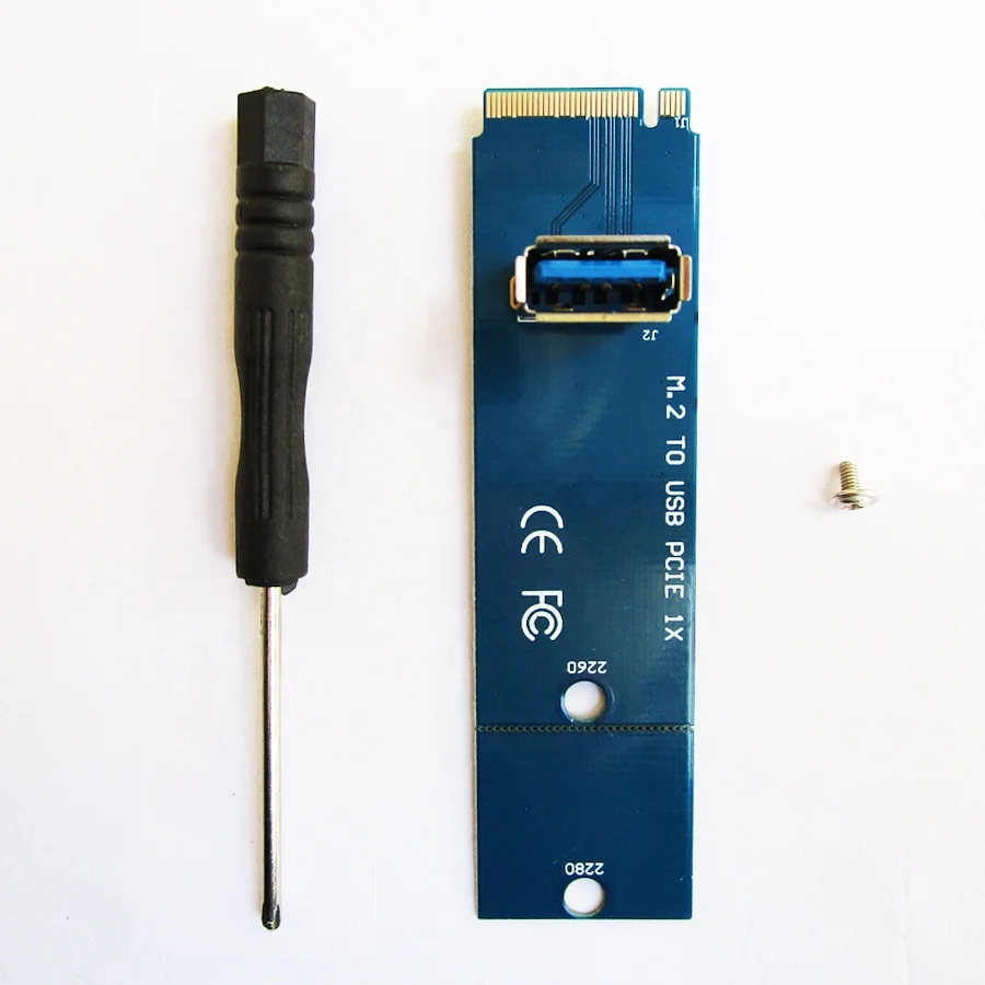 NGFF M.2 to USB 3.0 Multiplier Riser Card Adapter M2 NGFF M.2 to USB 3.0 adapter