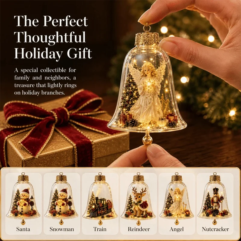 Campanella natalizia a LED con - Pendant Lighting Christmas Decor recensione e prezzo