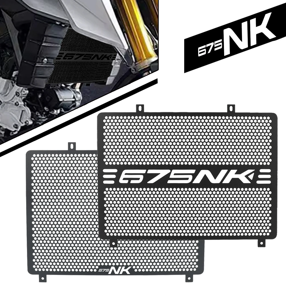 

CNC Radiator Protector Guard Grill Cover Protector Protection FOR CFMOTO CF MOTO 675NK 675 NK 2024-2025-2026 675NK Motorcycle