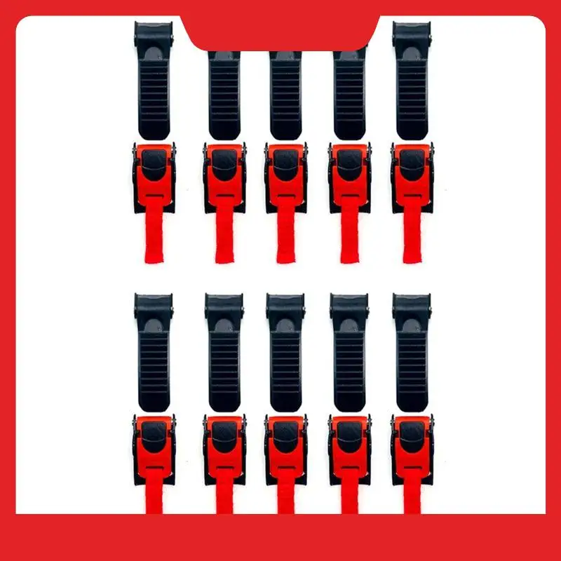 Motorcycle Accessories 10PCS Bike Helmet Quick Release Clip Chin Strap Pull Buckle