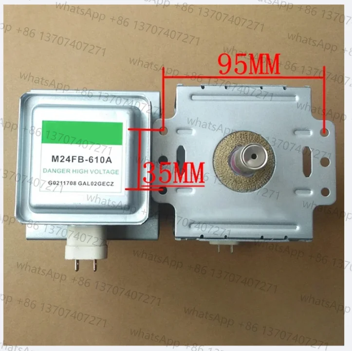 M24FB-610A para forno de micro-ondas galanz magnetron indústria refrigerada a ar seco magnetron peças de forno de micro-ondas tubo magnetron