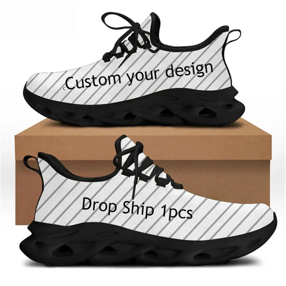 

Custom Shoes New Men Shoes Casual Sneakers AF Basketball Tennis Lace-Up Male Student Footwear