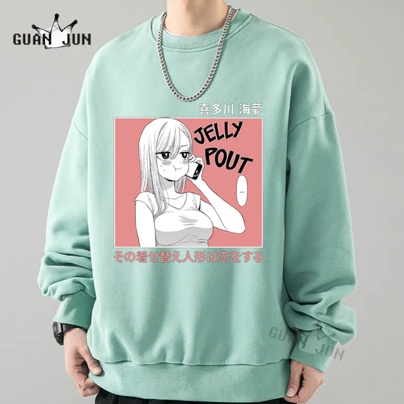 My Dress Up Darling Marin Kitagawa Anime Sweatshirt Manga Graphic Women Top Men Pullover Tracksuit Autumn Hoodies Couple Clothes