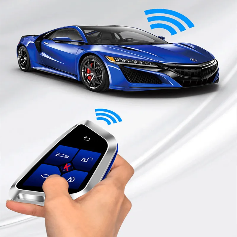 ユニバーサルブレードスマートカーLCDキー快適なエントリー自動ロックBMWベンツトヨタホンダ日産ポルシェ用