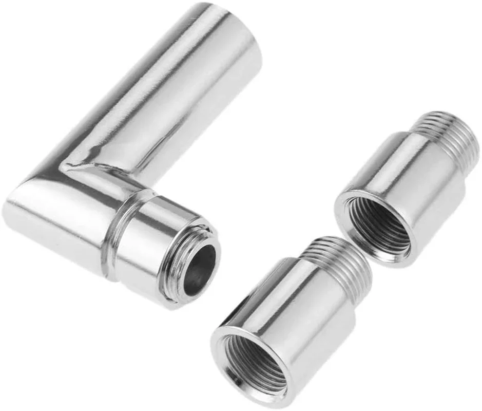 JIAX-espaciador de Sensor de oxígeno, 4 piezas, O2, 90 grados, 02, Bung, extensión en ángulo, KIT M18 X 1,5