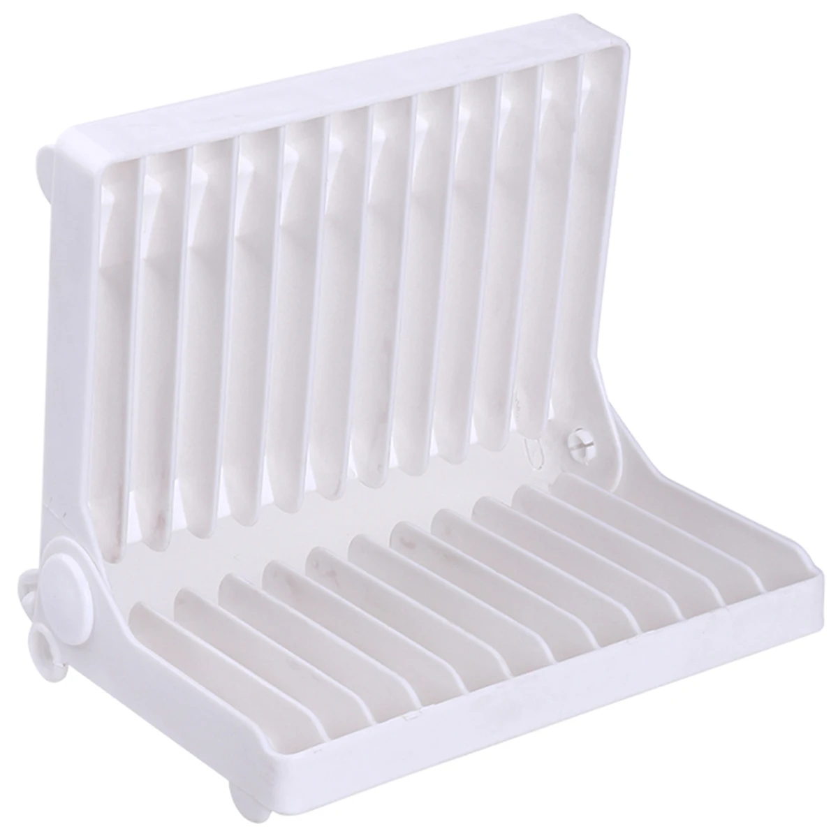 

Dish Rack Drainer PP Material Kitchen Counter Utensil Holder Easy Clean Storage Vegetable Fruit Drying Rack Home Storage