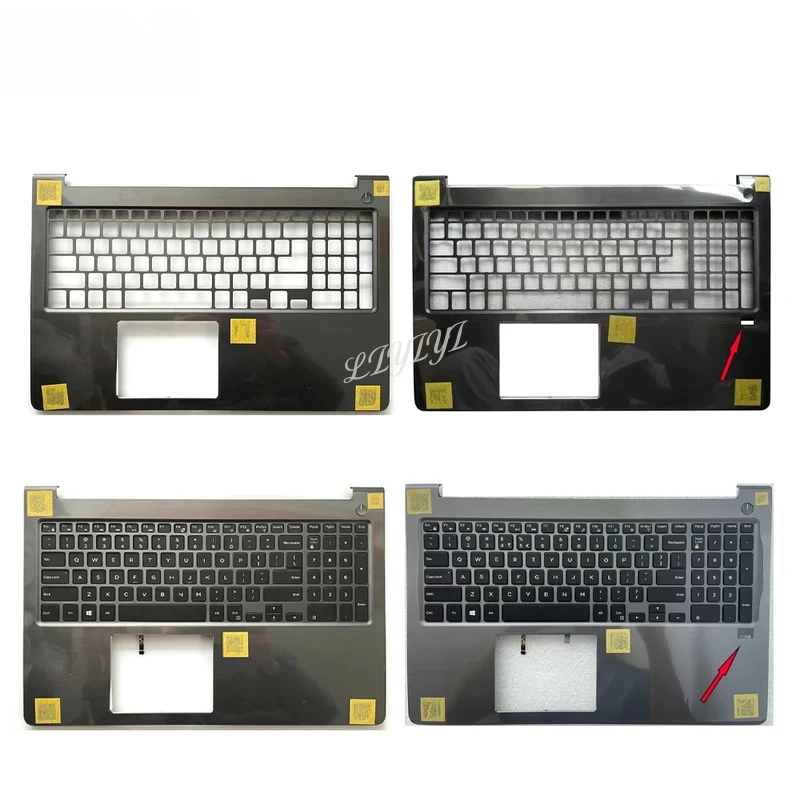 For Dell Vostro 15 5568 V5568 P62F laptop Upper cover palm rest case keyboard 0HJP49