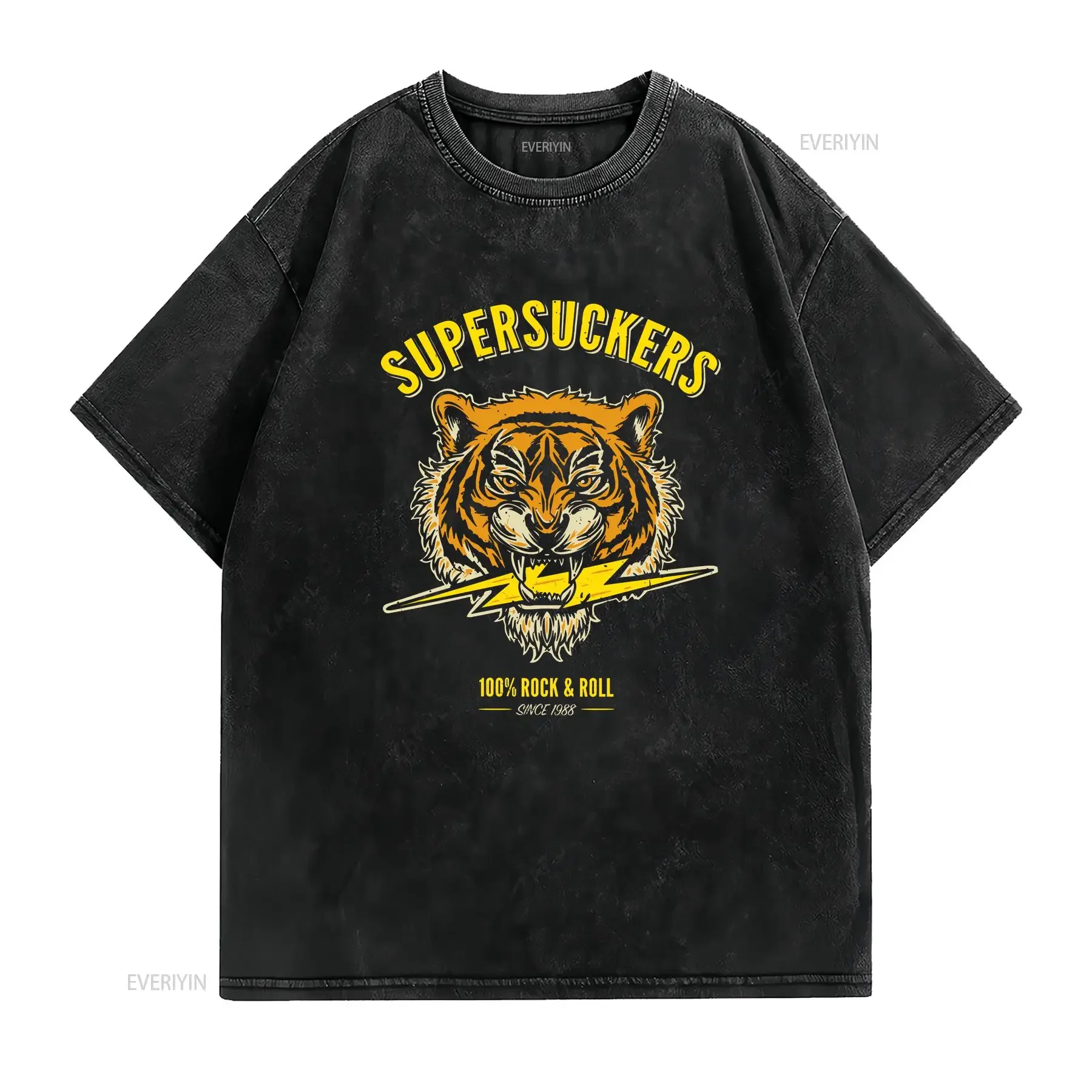 Supersuckers Tiger Rock N Roll Tour Band T Shirt Sz XL vintage Washed Comfortable Stylish Soft designer clothes Breathable