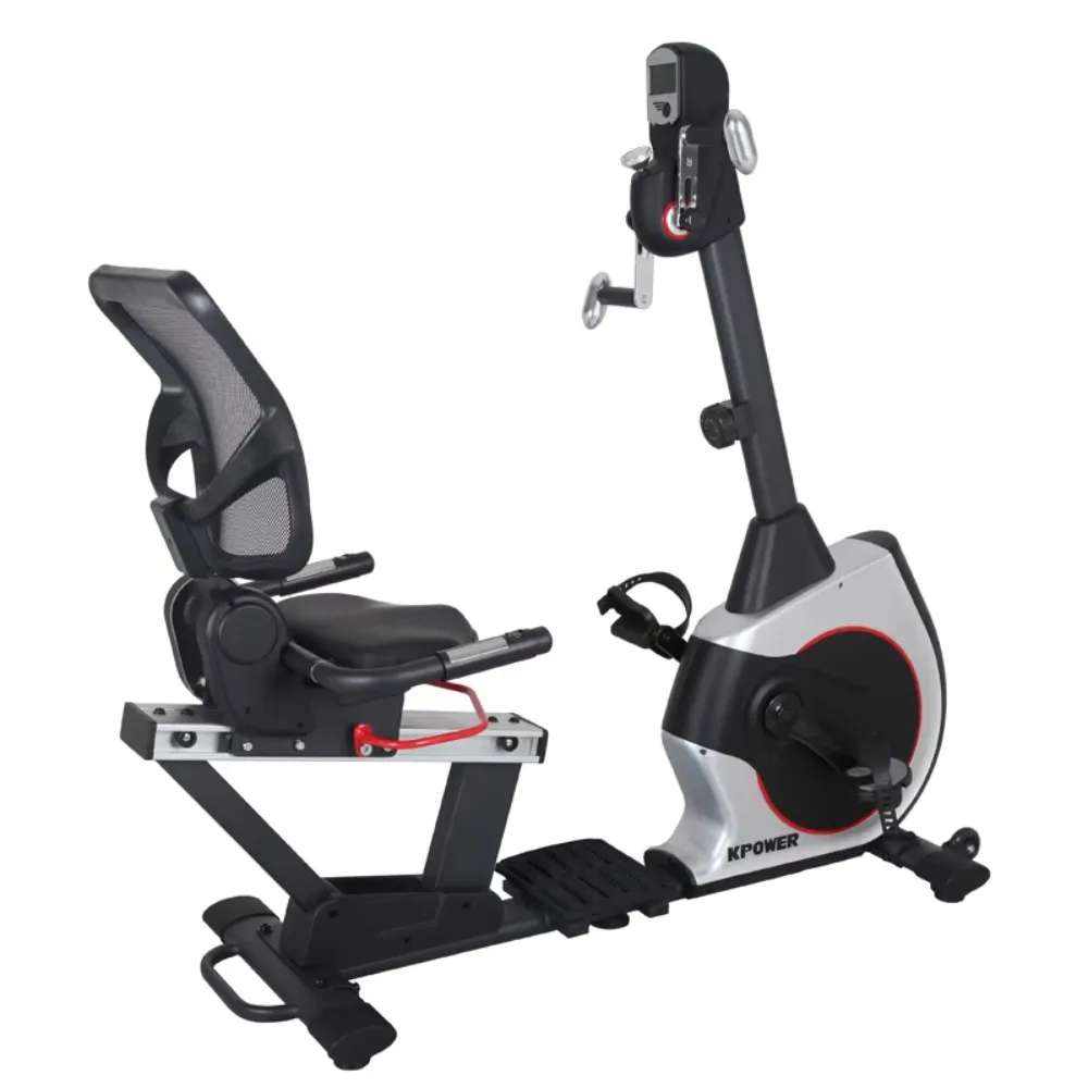 Commercial Indoor Exercise Bike Belt Drive Magnetic Resistance LCD Display Steel Material Adjustable Seat 240kg