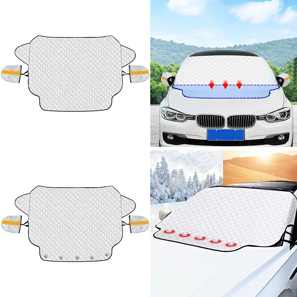 

Лобовое стекло автомобиля, снежный чехол, универсальная защита от мороза, ветровое стекло, снежный ледяной чехол