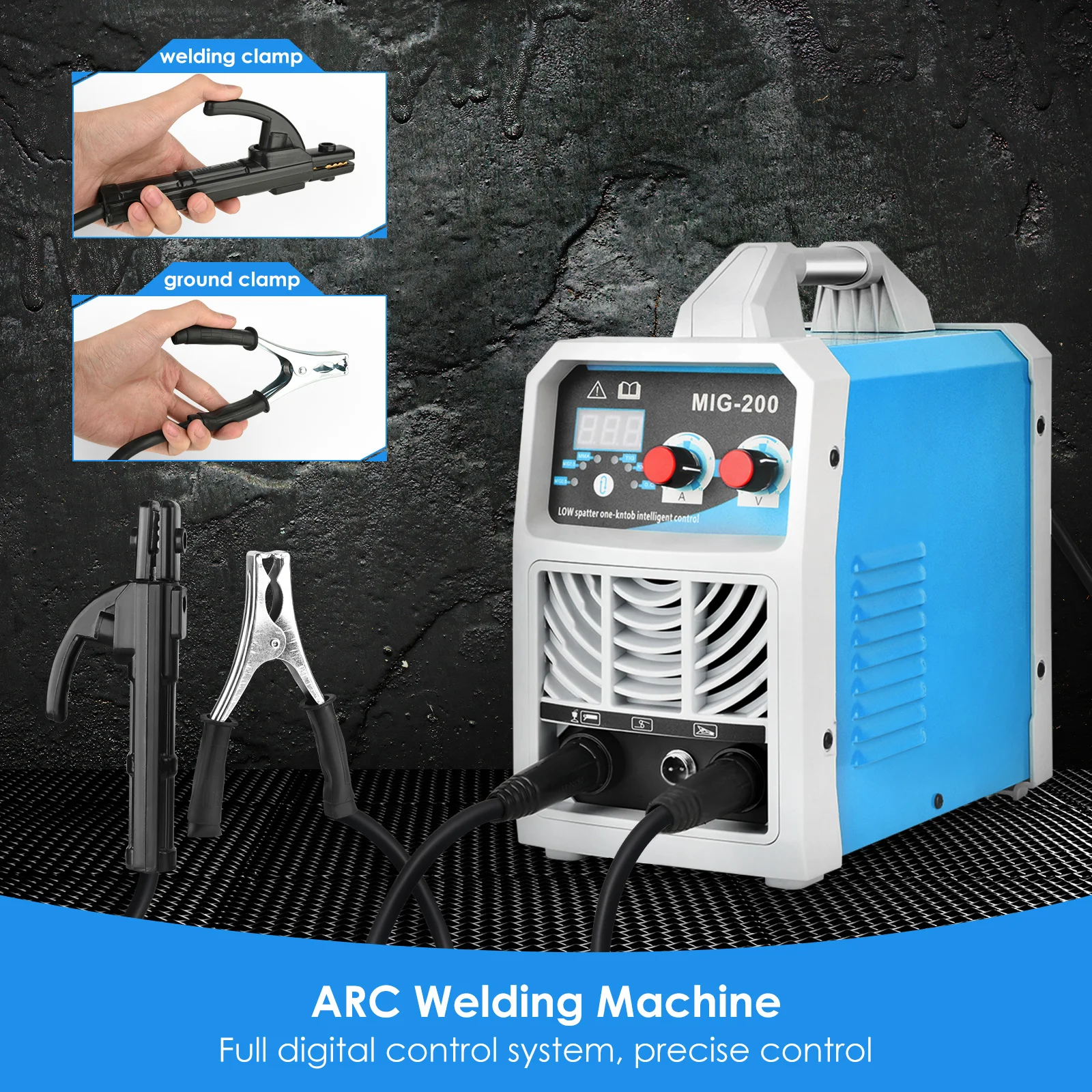 Digital 3 in 1 ARC/MIG/TIG Welding Machine IGBT Inverter Welding Machine Gas No-gas MIG Welder Soldering Metal Iron Pipeline