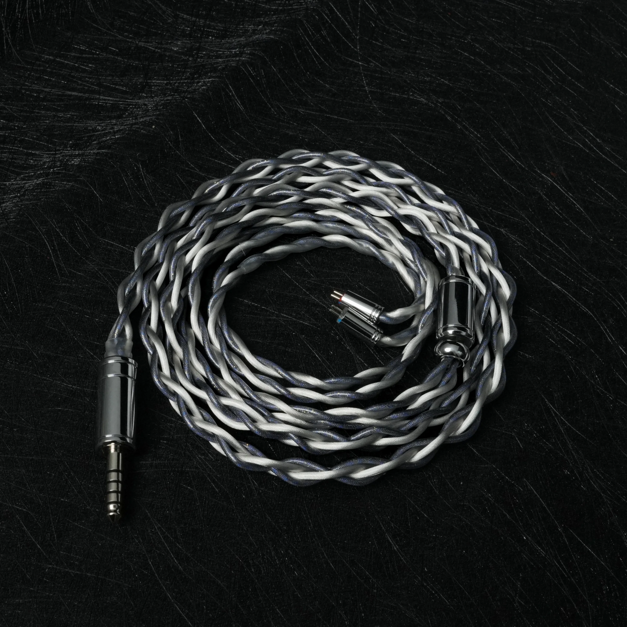 ZiSin346 IEM Upgrade-Kabel mit rhodiniertem Stecker und Pin, geeignet für MOONDROP X Crinacle DUSK IEM, 7Hz X Crinacle Zero 2 Kopfhörer. – Detail 16