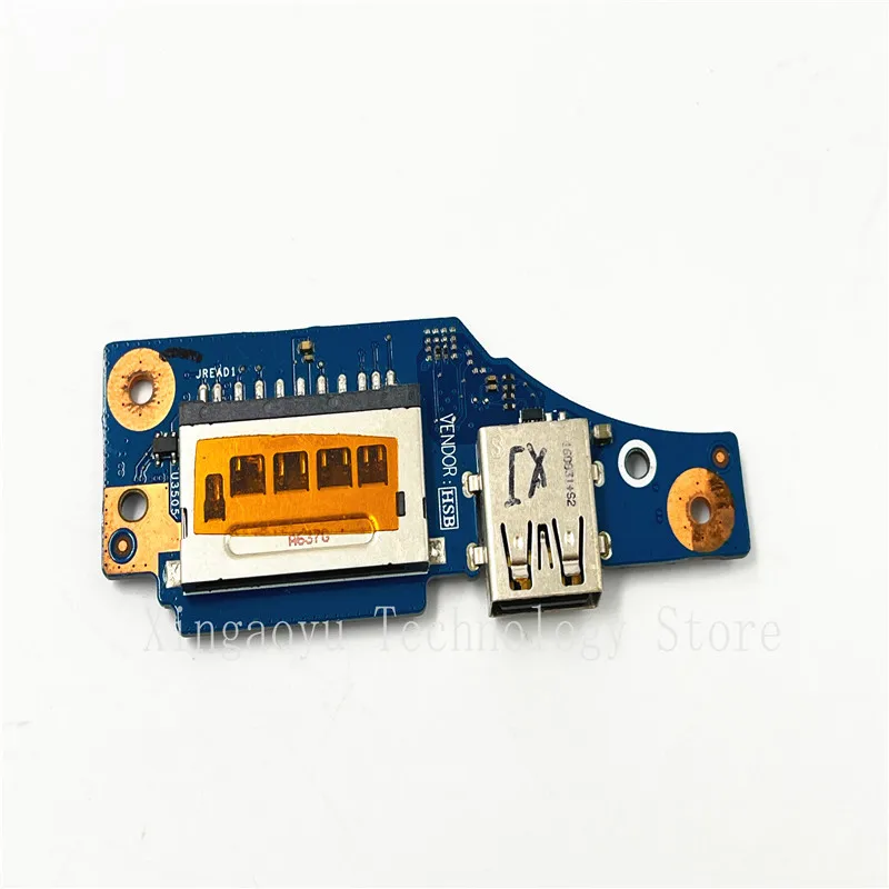 

Original For DELL INSPIRON 7466 7566 7567 7467 CARD READER USB PORT BOARD LS-D991P 0CNM86 CNM86 100% Tested Ok Delivery