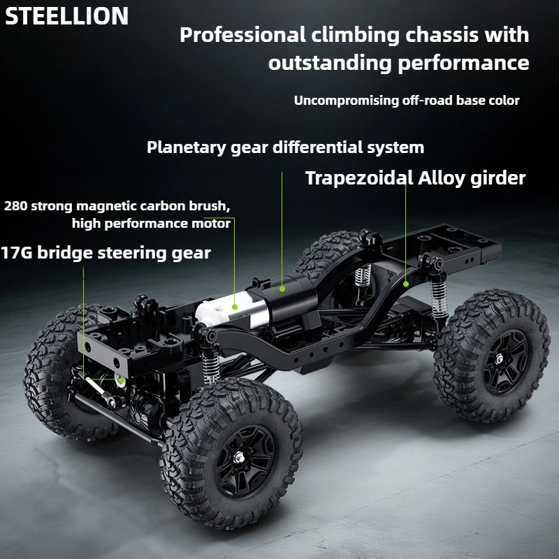 RC سيارة 1/14 4WD عالية السرعة المهنية التحكم عن بعد على الطرق الوعرة مركبة محاكاة الإضاءة تسلق التحكم عن بعد سيارات نموذج
