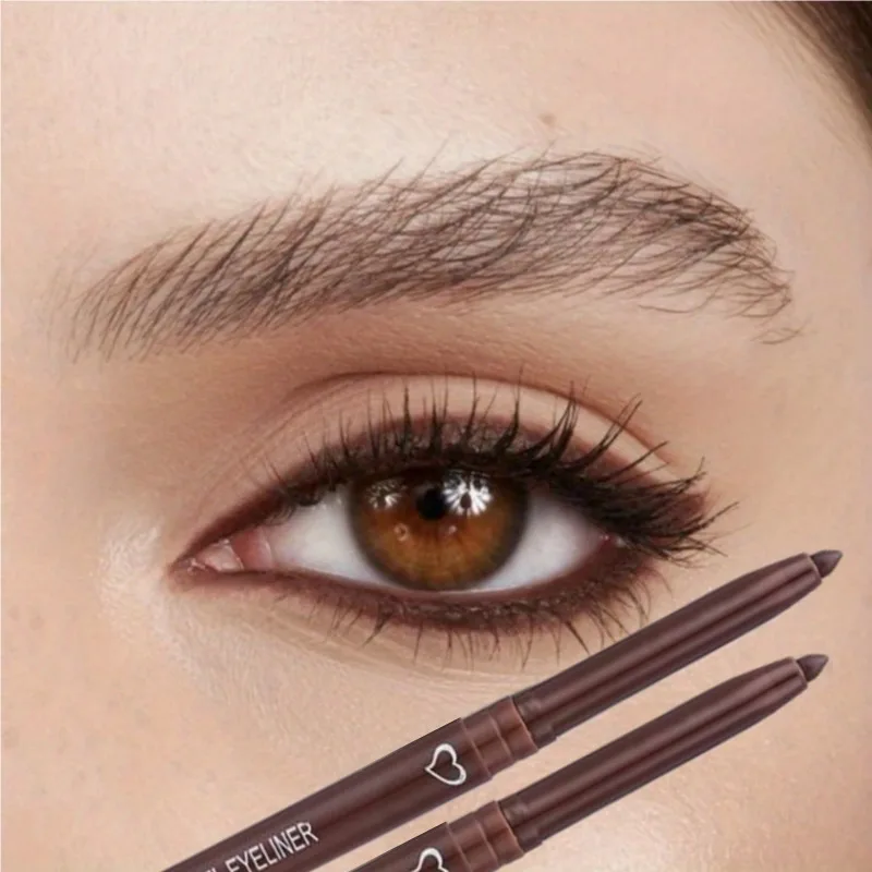 Matita eyeliner ad asciugatura rapida senza fioritura Penna liquida per eyeliner opaca impermeabile a lunga durata Strumenti per il trucco degli occhi ad alto pigmento