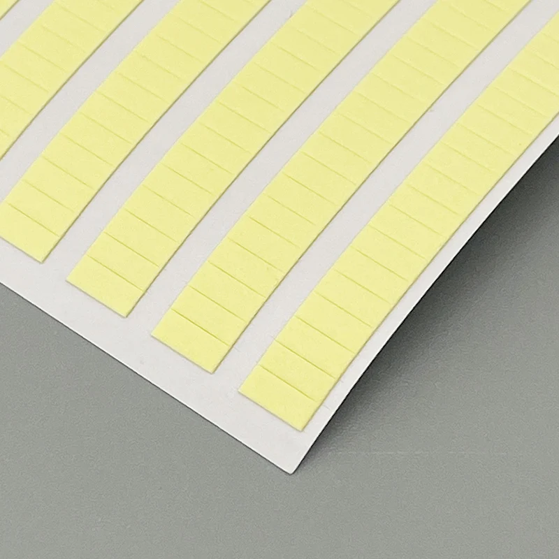 2/5 Blatt Zifferblatt-Aufkleber, doppelseitige Uhrmacher-Klebepunkte, stark haftend, für die Uhrenreparatur, Zifferblatt-Reparatur-Pad, langlebig klebend – Detail 3