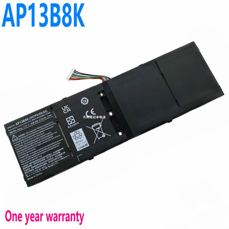 New AP13B8K Laptop Battery for Acer Aspire V5 R7 V5-573G V5-572G V5-552G V5-472G V5-473G M5-583P V5-572P R7-571 15.2V 53Wh