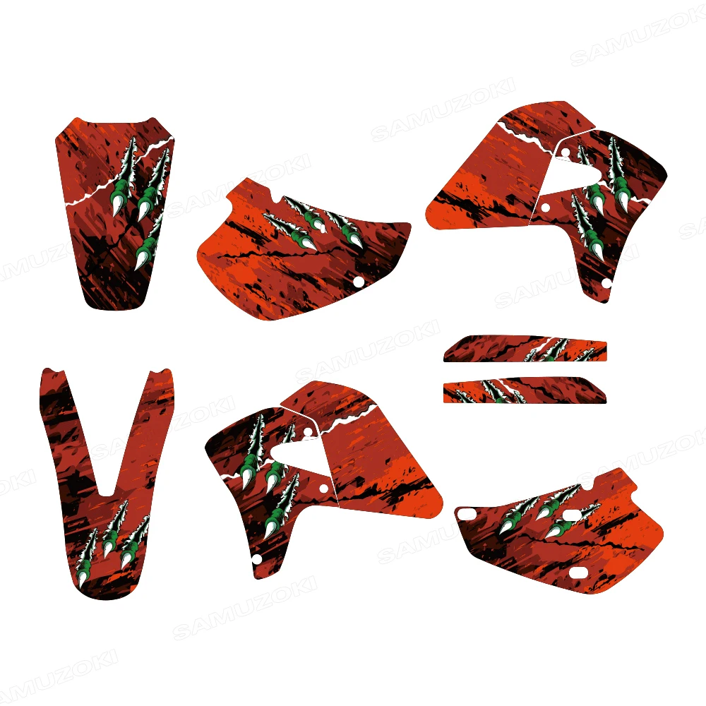 

Комплект персонализированных графических наклеек и фоновых декалей для мотоциклов Honda XR650R XR 650R XR650 R 2000-2009 годов выпуска