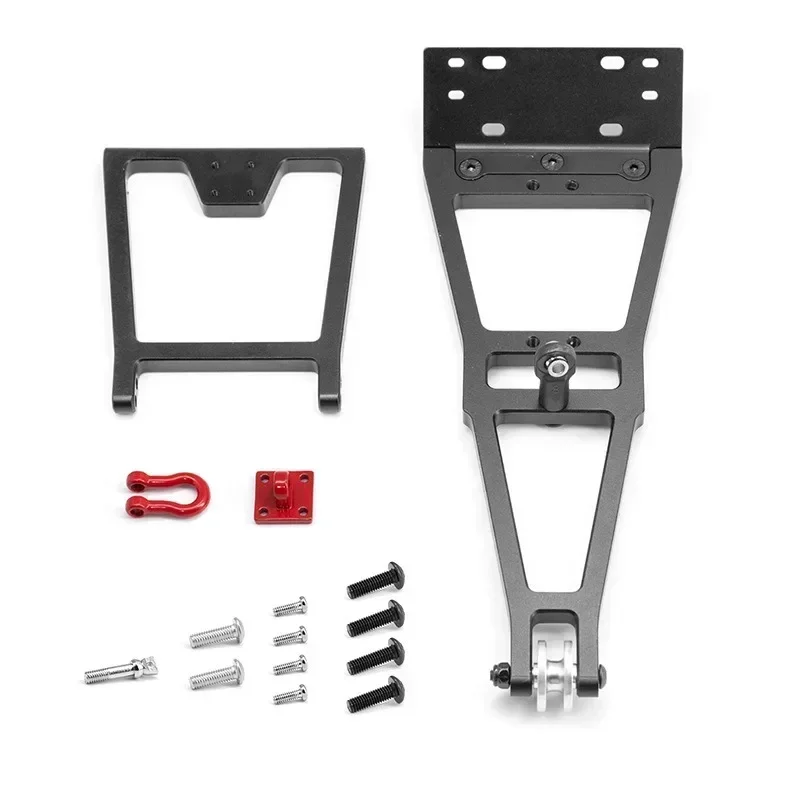 

1/10 Гусеничный автомобиль Axial SCX10 TRX4 Capra LCG Chassis Upgrade RC Лебедка/Serve Rescue Truck Буксировочный грузовик Кран Рычаг Wrecker DIY Инструмент