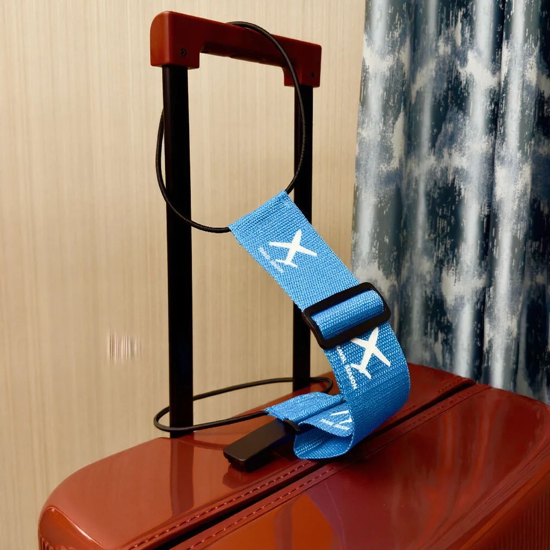 Flugzeugmuster Gepäckgurte Taschen-Bungee-Gurte Verstellbare Kofferriemen, Reisekoffer Elastische Gurte Gepäckzubehör – Detail 15
