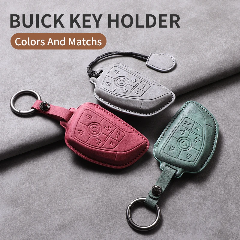 

Car Key Case Cover For Buick Envision S/Plus Gl8 Lu Zun Phev Century Yangbapi Keychain Protector Shell Garnish Accessories
