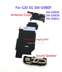 1pcs Wireless Charging NFC+Antenna Cover Bottom Sound Speaker For Samsung Galaxy S20 5G SM-G980F SM-G981B SM-G981N SM-G981U