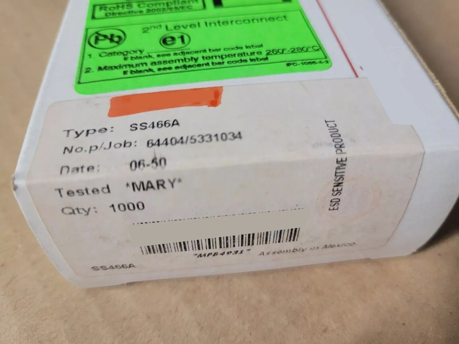 New and Original SS466A hall-effect sensor In Stock