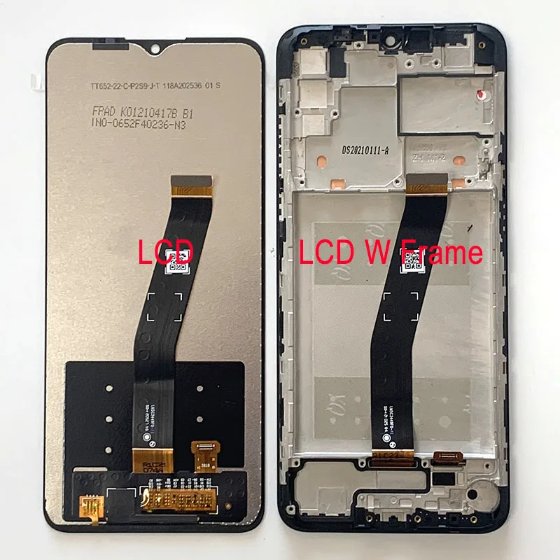 6.5 "oryginalny do Alcatel 1S LCD 1S (2021) 6025H 6025D ekran + Panel dotykowy Digitizer do Alcatel 3L (2021) 6056 rama LCD
