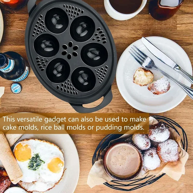 4/5/6 in 1 TM5 TM6 TM31 Eggs Poachers Eggs Cooker Tool Eggs Steamer Mold Kitchen Baking Mould Cooking Utens