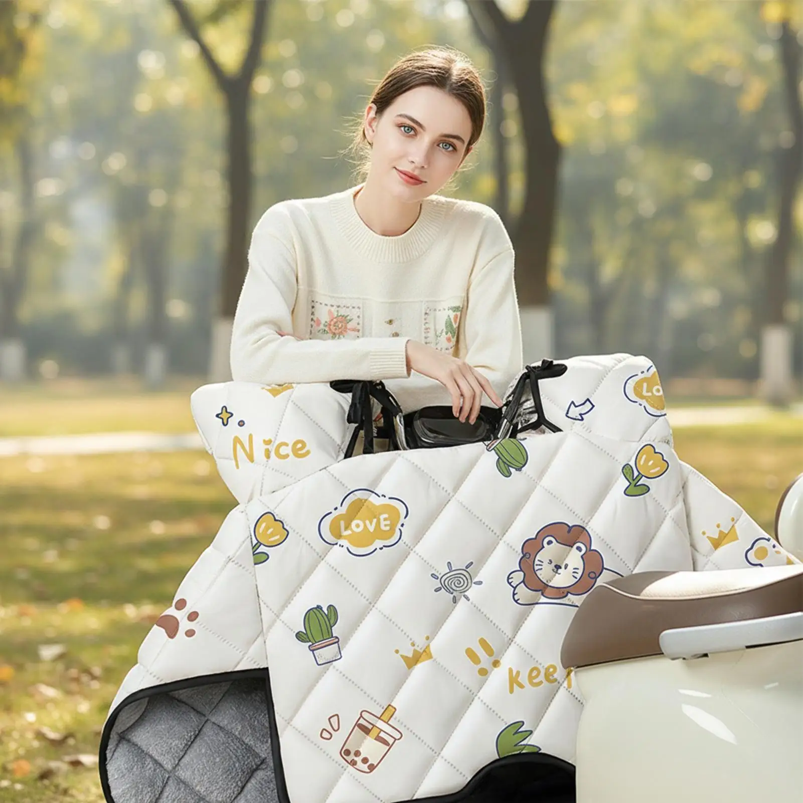 하이킹용     스쿠터 앞치마 방풍 보호대 남성 여성용 스쿠터 방풍 다리 커버 걷기 등산 자전거 타기 배낭여행용