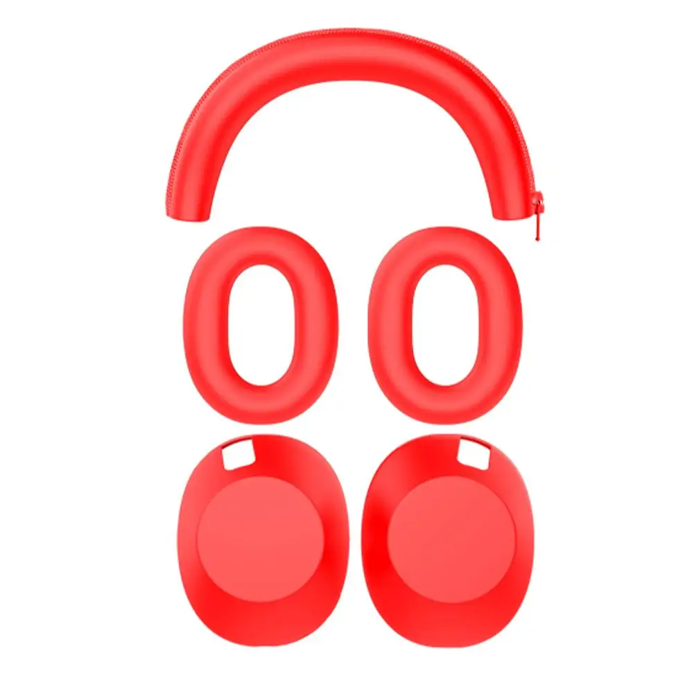 Silicone Protective Case Compatible for WH-1000XM6 Headphone Headbeam Sleeve Earmuff Shell Headset Protection Cover