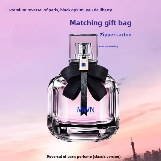 Parfum Merek Ternama 90ML Reverse Paris 90ml Gratis Air Wangi Ringan Wanita, Tas Hadiah