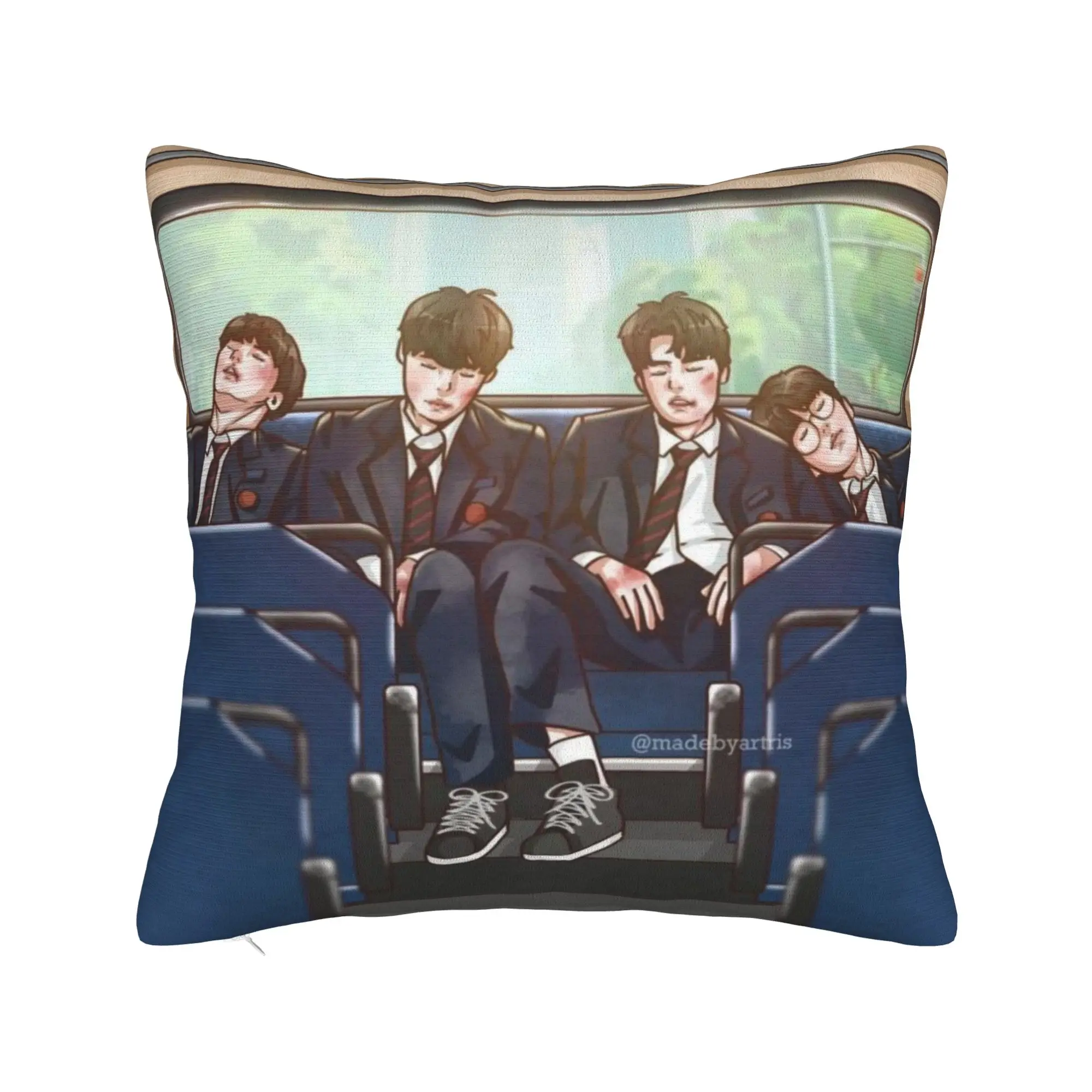 Pillow Cover Hot Kdrama Weak Hero Class  Fashion Pillow Case For Wedding Party Home Decor Pillowcases