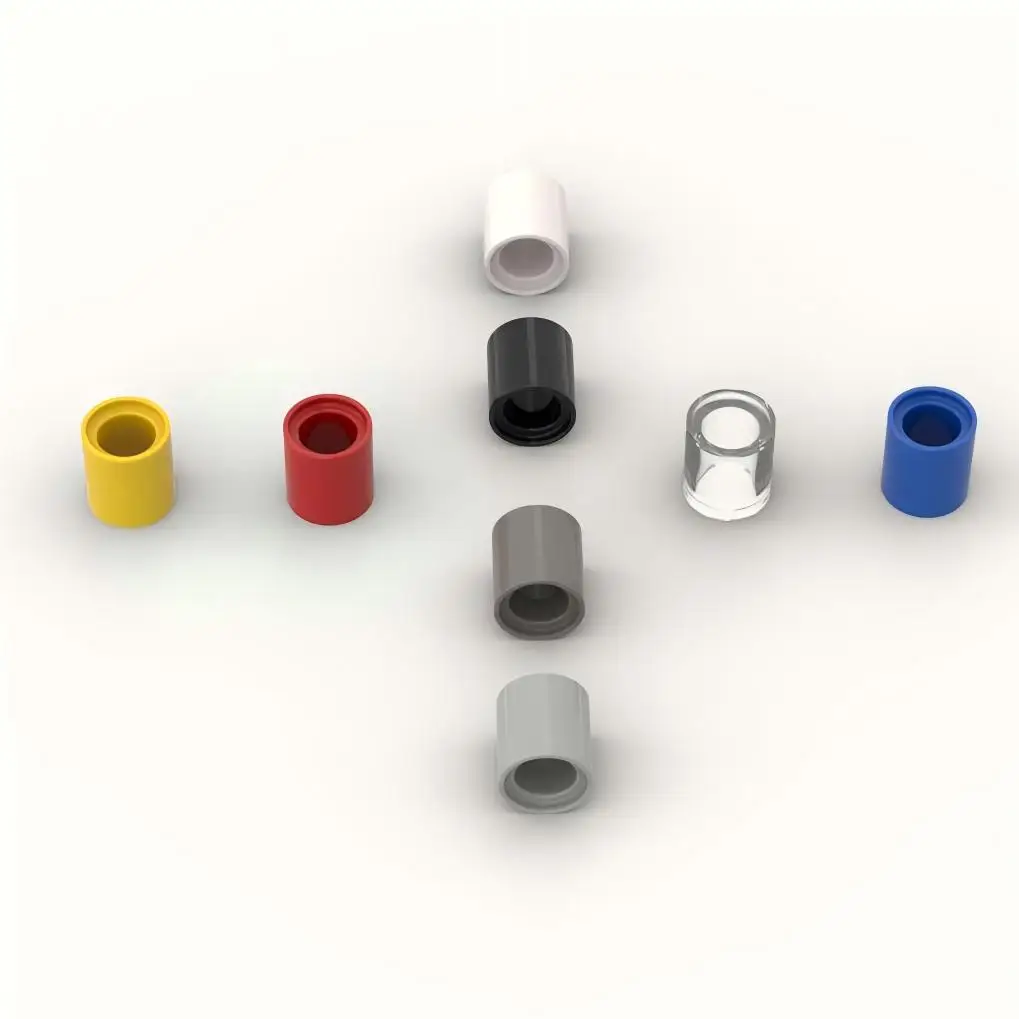 10 個のパーツプレート 18654 リフトアーム厚い 1x1 スペーサーコネクタビルディングブロック 100% 互換性のある DIY ブリックおもちゃ