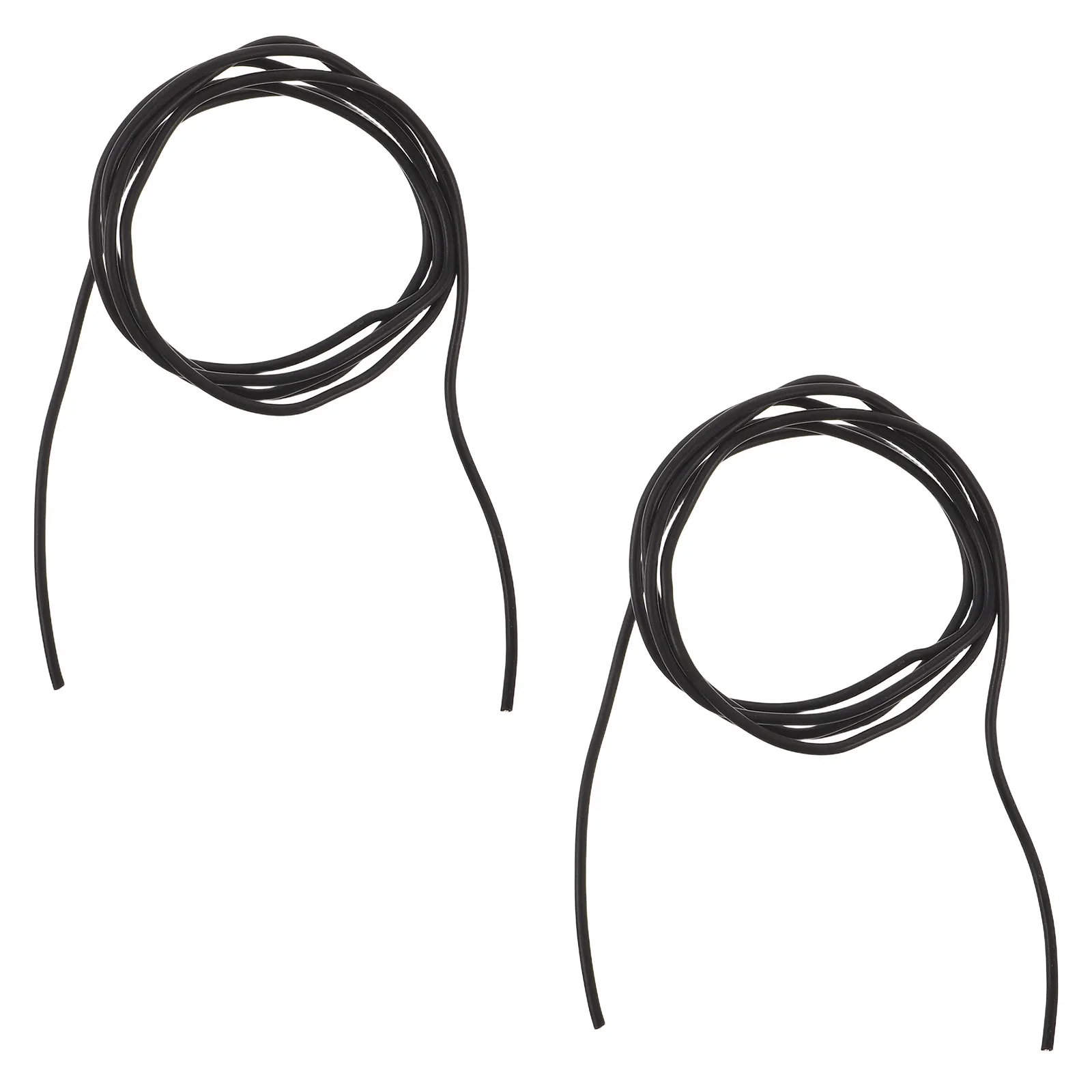 2Pcs Electric Guitar Shielded Silicone Cable Pre-Tinned Copper Wire for Pickup Wiring Replacement Bass Guitar Wiring Accessory