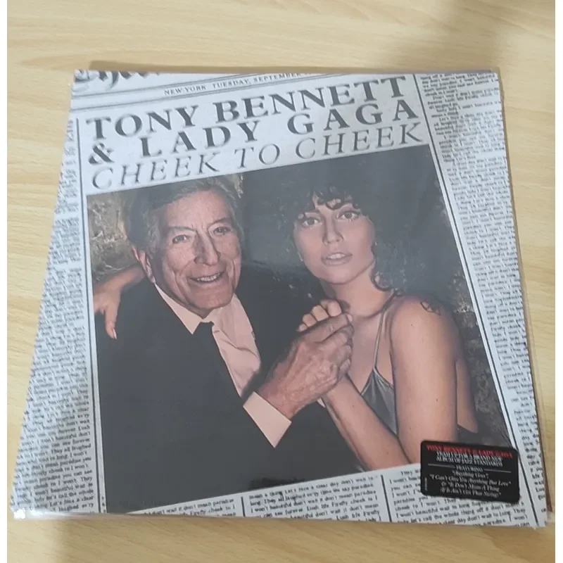 Tony Bennett Lady Gaga Cheek To Cheek Vinyl LP for Record Player