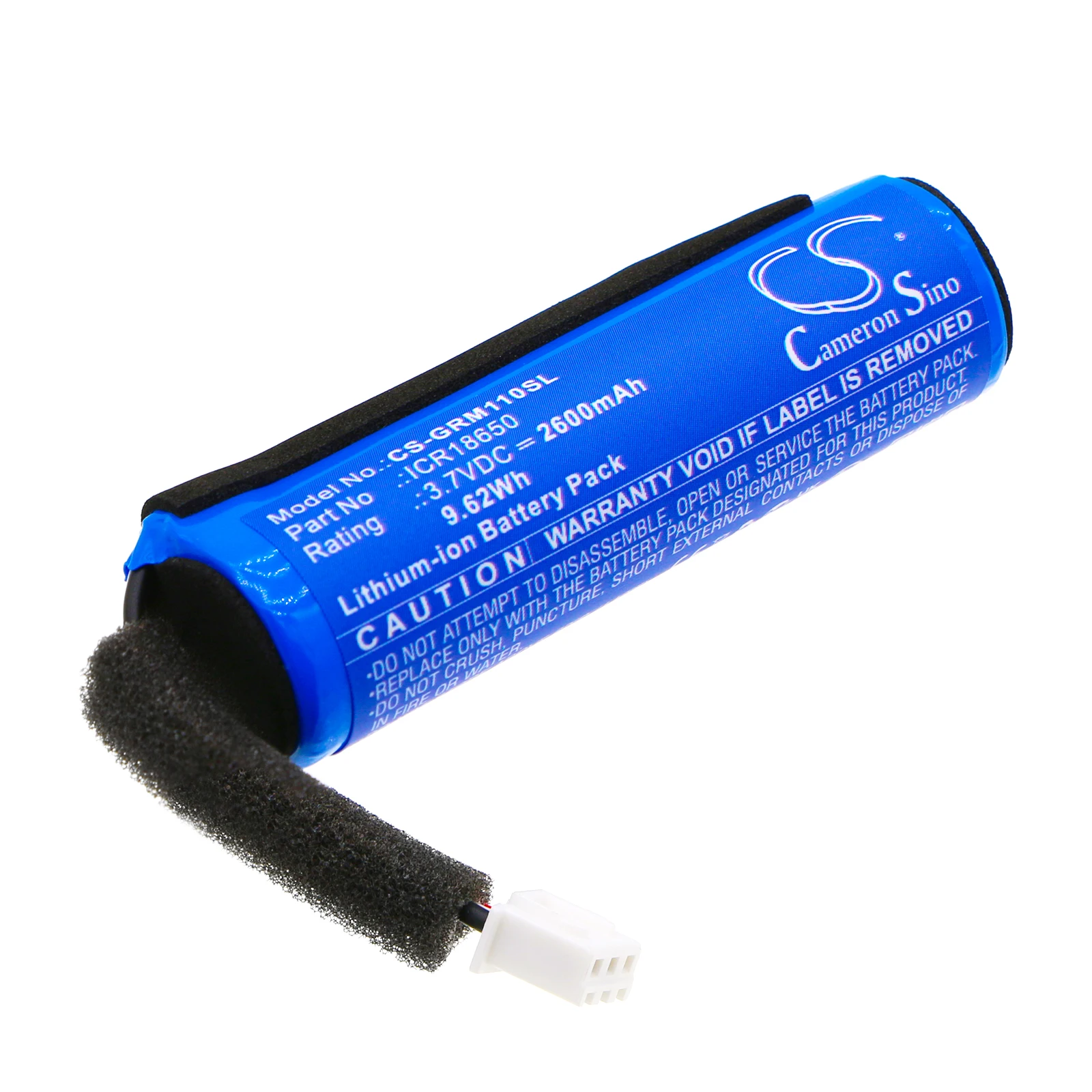 

CS Replacement Battery For Groove onn AAAGRY100006889, Medium Rugged_LED, Rugged Speaker With L
